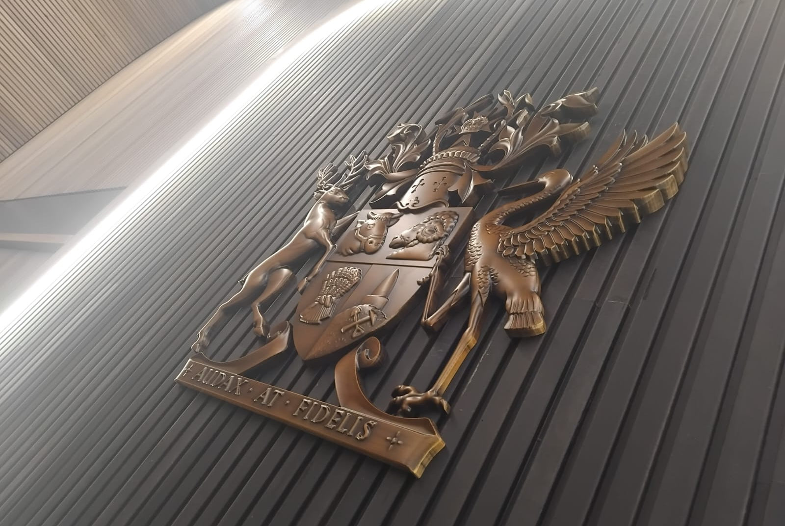 Electroplated brass and bronze finish